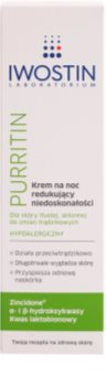 Iwostin Purritin noční krém proti nedokonalostem pleti