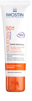 Iwostin Solercin Capillin crema protectoare pentru pielea cu probleme de vascularizare SPF 50+