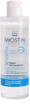 Iwostin Sensitia água micelar para limpeza suave para pele sensível e alérgica