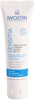 Iwostin Sensitia ochranný krém proti chladu a větru s lipidy SPF 15