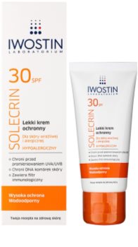 Iwostin Solercin Protective Cream for Sensitive and Allergic Skin SPF 30