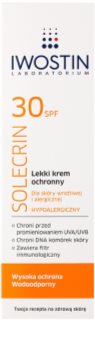Iwostin Solercin Protective Cream for Sensitive and Allergic Skin SPF 30