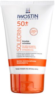Iwostin Solercin Protective Emulsion for Sensitive and Allergic Skin SPF 50+