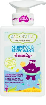 Jack N’ Jill Serenity zachte douchegel en shampoo voor de kinderen 2 in 1