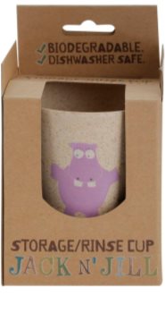 Jack N' Jill Hippo copo de bambu e casca de arroz