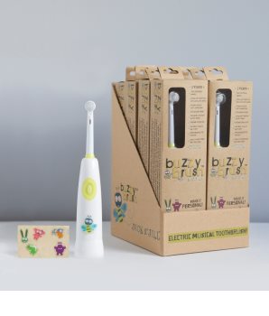 Jack N’ Jill Buzzy Brush brosse à dents musicale à piles enfant soft