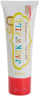 Jack N’ Jill Natural natürliche Zahnpasta für Kinder mit Erdbeergeschmack