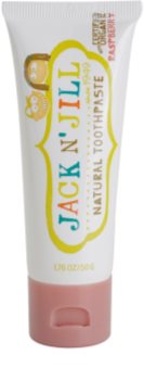 Jack N’ Jill Natural naturalna pasta do zębów dla dzieci o smaku maliny
