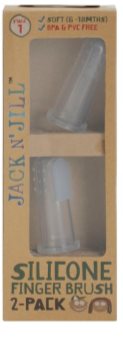 Jack N’ Jill Silicone dětský zubní kartáček na prst soft