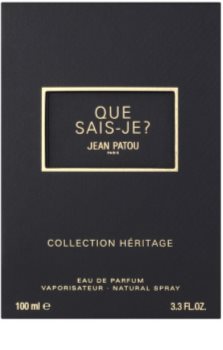 Jean Patou Que Sais-Je eau de toilette pentru femei 100 ml