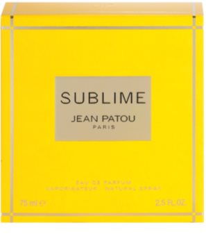 Jean Patou Sublime eau de parfum pour femme 75 ml