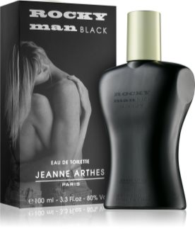 Jeanne Arthes Rocky Man Black toaletní voda pro muže 100 ml