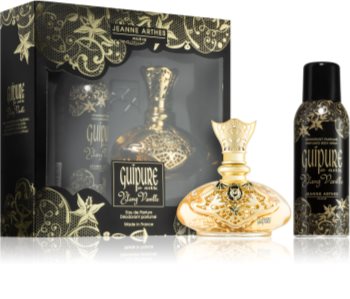 jeanne arthes guipure & silk ylang vanille woda perfumowana 100 ml   zestaw 