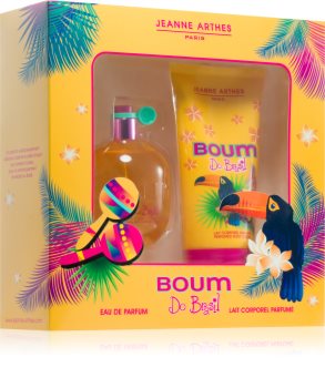 jeanne arthes boum - do brasil woda perfumowana 100 ml   zestaw 