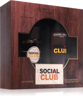 jeanne arthes social club woda toaletowa 100 ml   zestaw