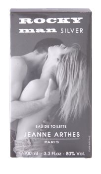 Jeanne Arthes Rocky Man Silver toaletní voda pro muže 100 ml