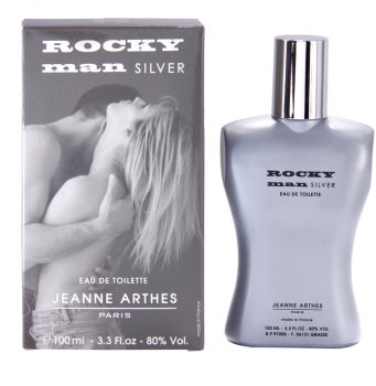 Jeanne Arthes Rocky Man Silver woda toaletowa dla mężczyzn 100 ml