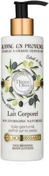 Jeanne en Provence Divine Olive lotiune de corp hranitoare cu ulei de masline