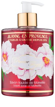 Jeanne en Provence Pivoine Féerie tekuté mýdlo na ruce pivoňka