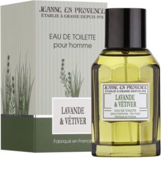 Jeanne en Provence Lavander & Vétiver Eau de Toilette for Men 100 ml