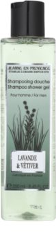 Jeanne en Provence Lavander & Vétiver żel pod prysznic dla mężczyzn 250 ml