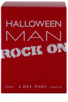 Jesus Del Pozo Halloween Man Rock On Eau de Toilette voor Mannen 75 ml