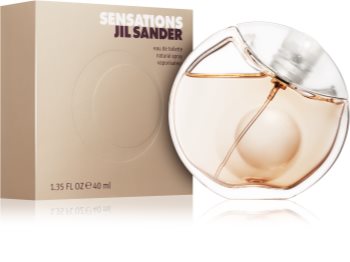 Jil Sander Sensations Eau de Toilette para mulheres 40 ml