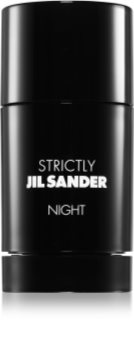 Jil Sander Strictly Night desodorizante em stick para homens 75 ml