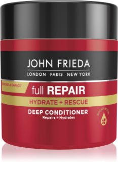 John Frieda Full Repair Hydrate+Rescue balsam pentru restaurare adanca cu efect de hidratare