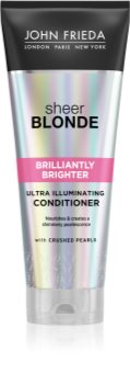 John Frieda Sheer Blonde Brilliantly Brighter Conditioner for Blonde Hair Recovery With Pearl Shine