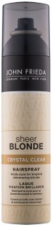 John Frieda Sheer Blonde Crystal Clear lacca per capelli biondi e con mèches