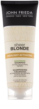 John Frieda Sheer Blonde Highlight Activating rozjasňující šampon pro blond vlasy