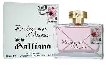 John Galliano Parlez-Moi d'Amour eau de toilette pentru femei 80 ml