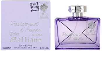 John Galliano Parlez Moi d'Amour Encore Eau de Toilette für Damen 80 ml