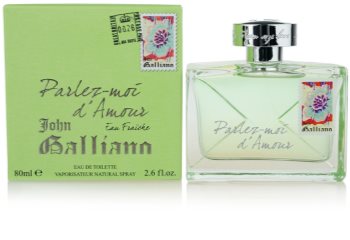John Galliano Parlez-Moi d'Amour Eau Fraîche eau de toilette pentru femei 80 ml
