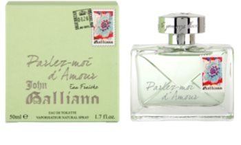 John Galliano Parlez-Moi d'Amour Eau Fraîche eau de toilette pour femme 50 ml