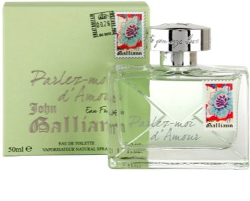 John Galliano Parlez-Moi d'Amour Eau Fraîche eau de toilette pour femme 50 ml