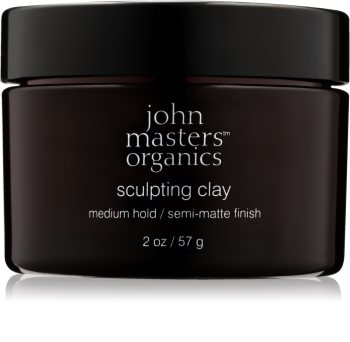 John Masters Organics Sculpting Clay Medium Hold modellierende Paste für mattes Aussehen