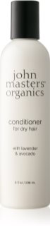 John Masters Organics Lavender & Avocado après-shampoing pour cheveux secs et abîmés