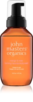John Masters Organics Orange & Rose penasto milo za roke in telo