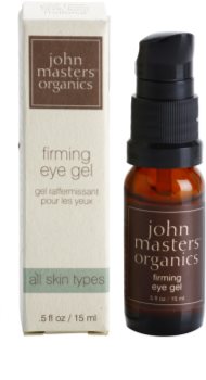 John Masters Organics All Skin Types zpevňující oční gel