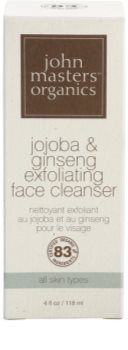 John Masters Organics All Skin Types čistiaci pleťový peeling