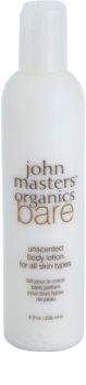 John Masters Organics Bare Unscented lotiune de corp fara parfum