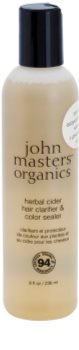 John Masters Organics Herbal Cider tratamento de limpeza e proteção para o cabelo