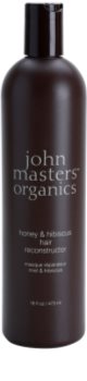 John Masters Organics Honey & Hibiscus máscara renovadora para cabelos fortes