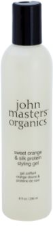John Masters Organics Sweet Orange & Silk Protein gel styling