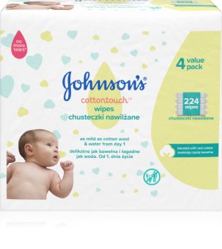 Johnson's Baby Cottontouch otroški nežni vlažni robčki