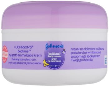 Johnson's Baby Bedtime crema corporal para tener un buen sueño