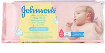 Johnson's Baby Diapering екстра м'які вологі очищуючі серветки для дітей
