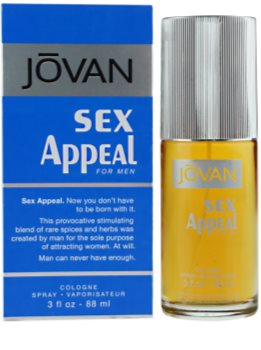 Jovan Sex Appeal Eau de Cologne for Men 88 ml
